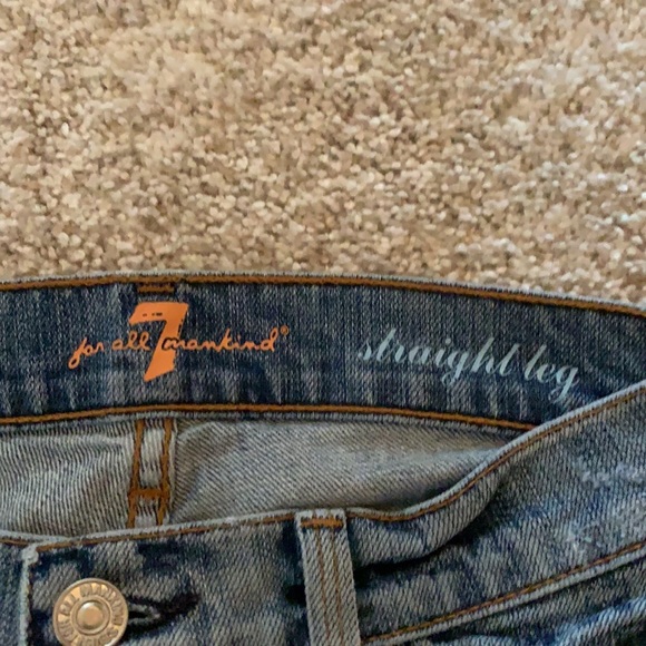 7 For All Mankind distressed jeans - Picture 2 of 5